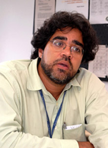 O engenheiro civil sanitarista, mestre em engenharia ambiental e professor da EPSJV Alexandre Pessoa 